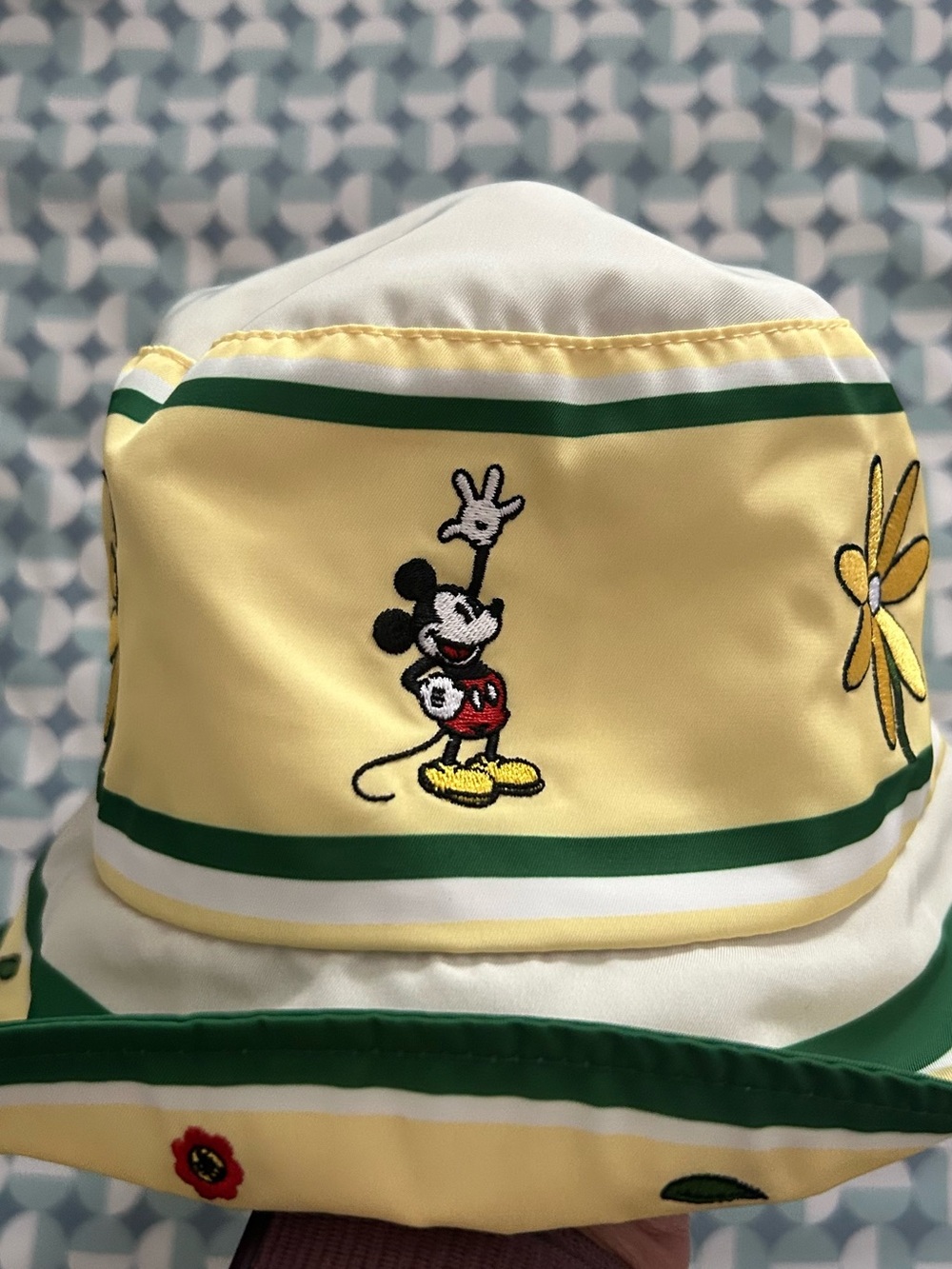 Disney Yellow Mickey Mouse Bucket Hat
